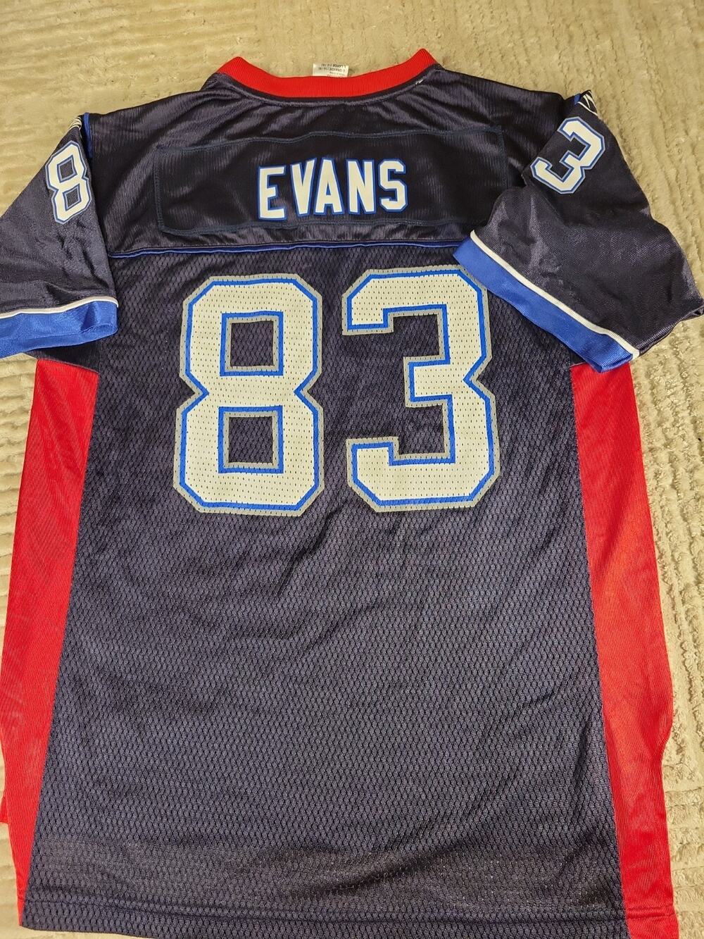 Reebok Lee Evans Buffalo Bills Jersey Youth Size Large 14-16 Football Boys